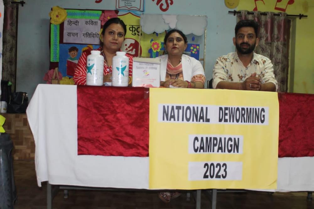 NATIONAL DEWORMING CAMPAIGN