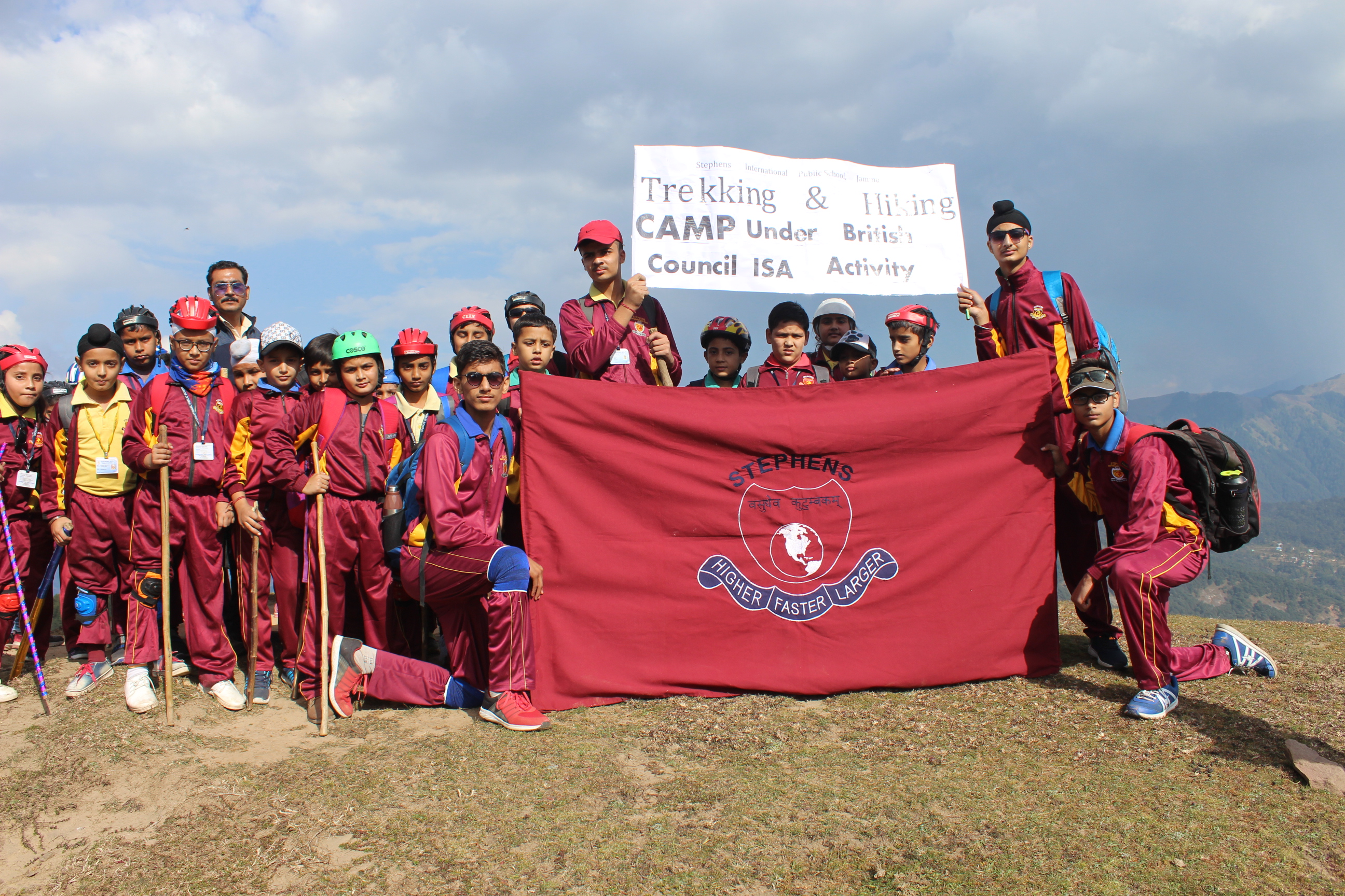 TREKKING & HIKING CAMP ORGANISED BY SIPS, JAMMU 