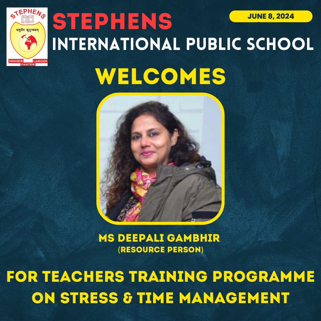 TRAINING PROGRAMME ON TIME AND STRESS MANAGEMENT
