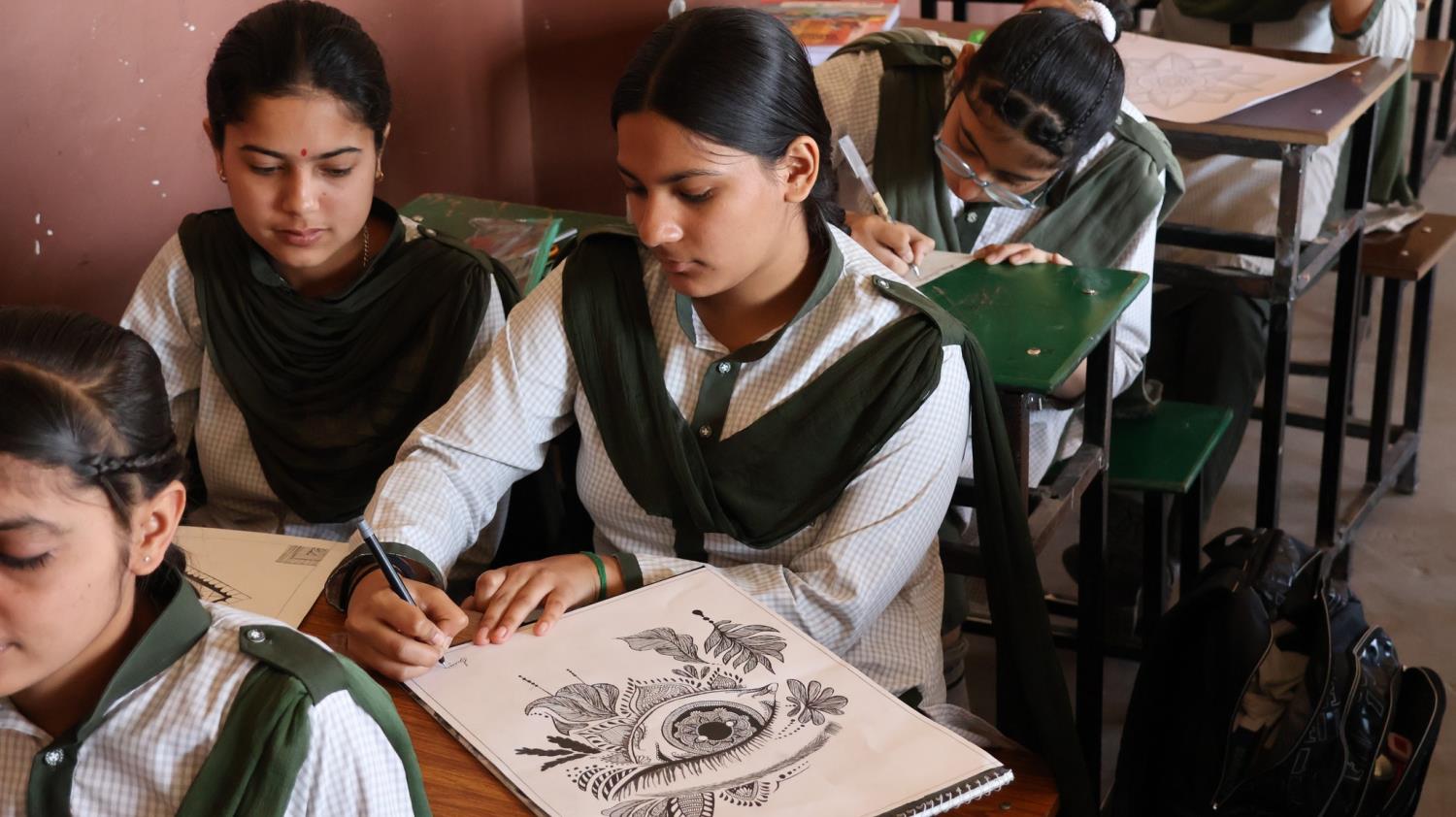 ART COMPETITION WITH THE THEME "MANDALA  ART".