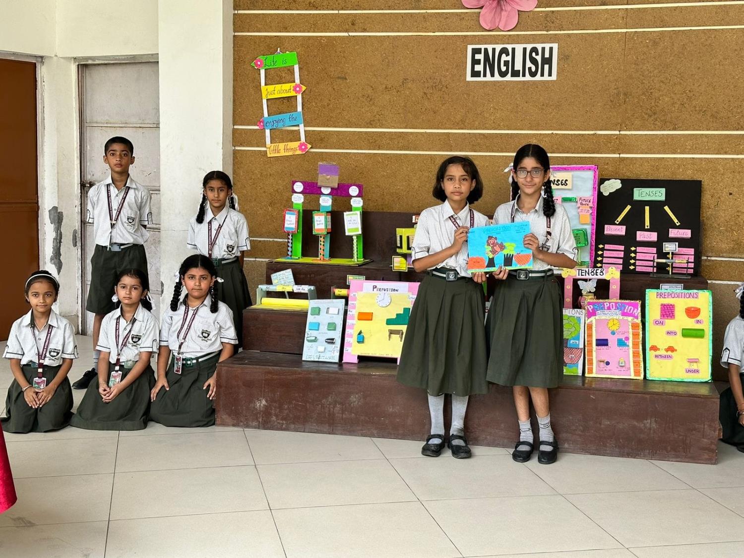 EXHIBITION ON ART INTEGRATED SUBJECT ENRICHMENT ACTIVITIES